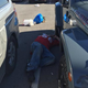 Illustration for article titled Sad Chiefs Fan Finds A Nice Spot To Lie Down In The Parking Lot